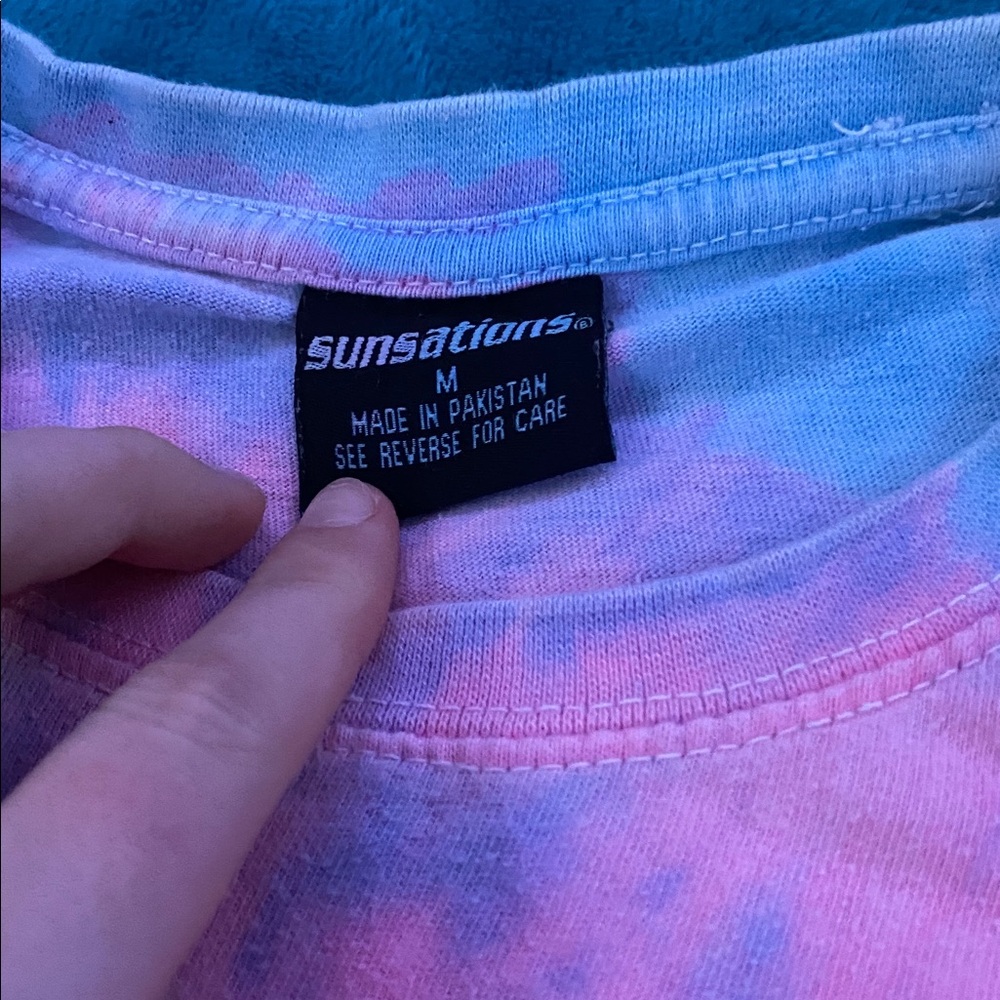 Womens Virginia Beach tie dye Tshirt - Picture 2 of 3